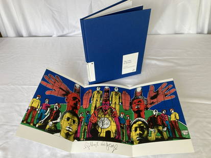 GILBERT & GEORGE Signed DEATH AFTER LIFE Alan Hollinghurst LIMITED EDITION: ARTIST/Author: Gilbert Prousch (London, United Kingdom, b. 1943), George Passmore (London, United Kingdom, b. 1942), Alan Hollinghurst (Stroud, United Kingdom, b. 1954) TITLE: Death After Life, The