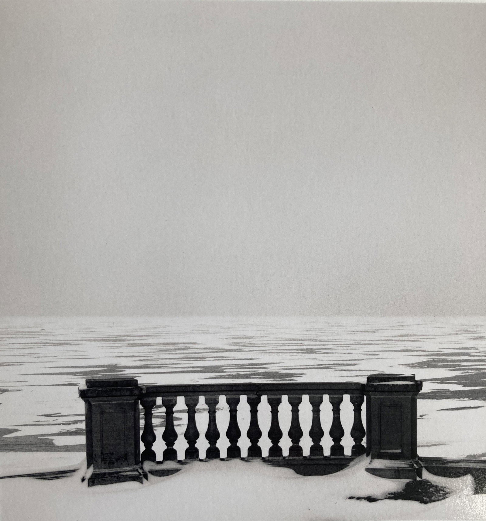 MICHAEL KENNA (b. 1953) Signed GELATIN SILVER PRINT Royal Balcony, Peterhof, Russia (1 of 16)