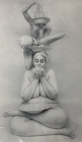 LYNN BIANCHI Signed MANGIA 1999 Gelatin Silver LIMITED EDITION Artist Proof