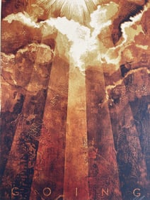 SHEPARD FAIREY Signed 2012 WAYFARIN' STRANGER Limited Edition FOLK SONG