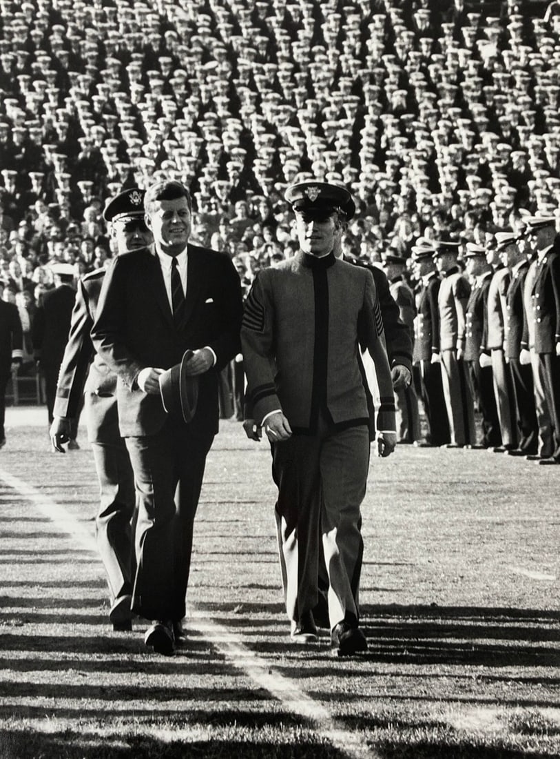 PRESIDENT JOHN F KENNEDY Signed NEIL LEIFER Gelatin Silver Print LIMITED EDITION (1 of 16)