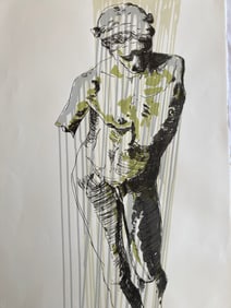 MICHAEL LODERSTEDT Signed APOLLO ASCENDANT Limited Editions PRINT CLUB OF CLEVELAND