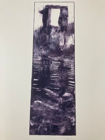 HARRY FRANK Signed MONOPRINT Limited Edition Print 2013