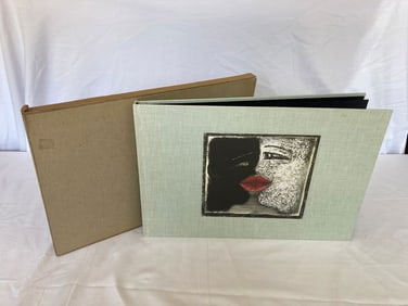 FRANCESCO CLEMENTE Signed SIXTEEN PASTELS Limited Edition 1989