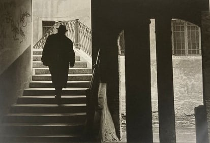 GREG J LAWLER Signed GELATIN SILVER PRINT Ascendance, Venice Italy LIMITED EDITION
