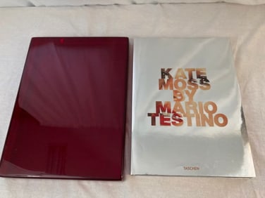 KATE MOSS Signed MARIO TESTINO Limited Edition TASCHEN Numbered 370 of 1,500