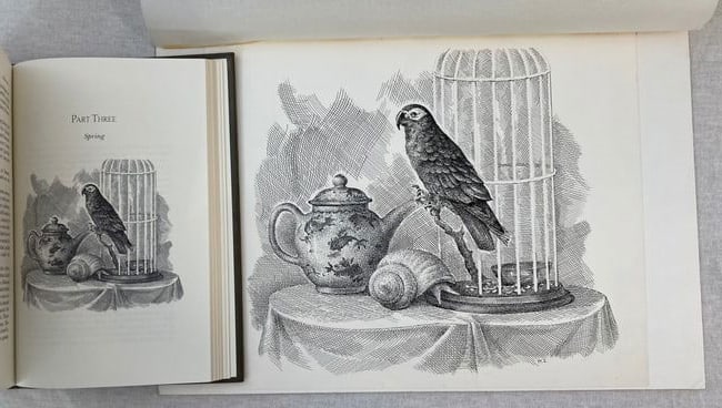 IRIS MURDOCH Signed ORIGINAL ILLUSTRATION Mikhail Ivenitsky FRANKLIN LIBRARY (1 of 20)