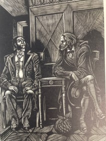 FRITZ EICHENBERG Signed Wood Engravings FYODOR DOSTOEVSKY Limited Editions Club 1956 THE IDIOT