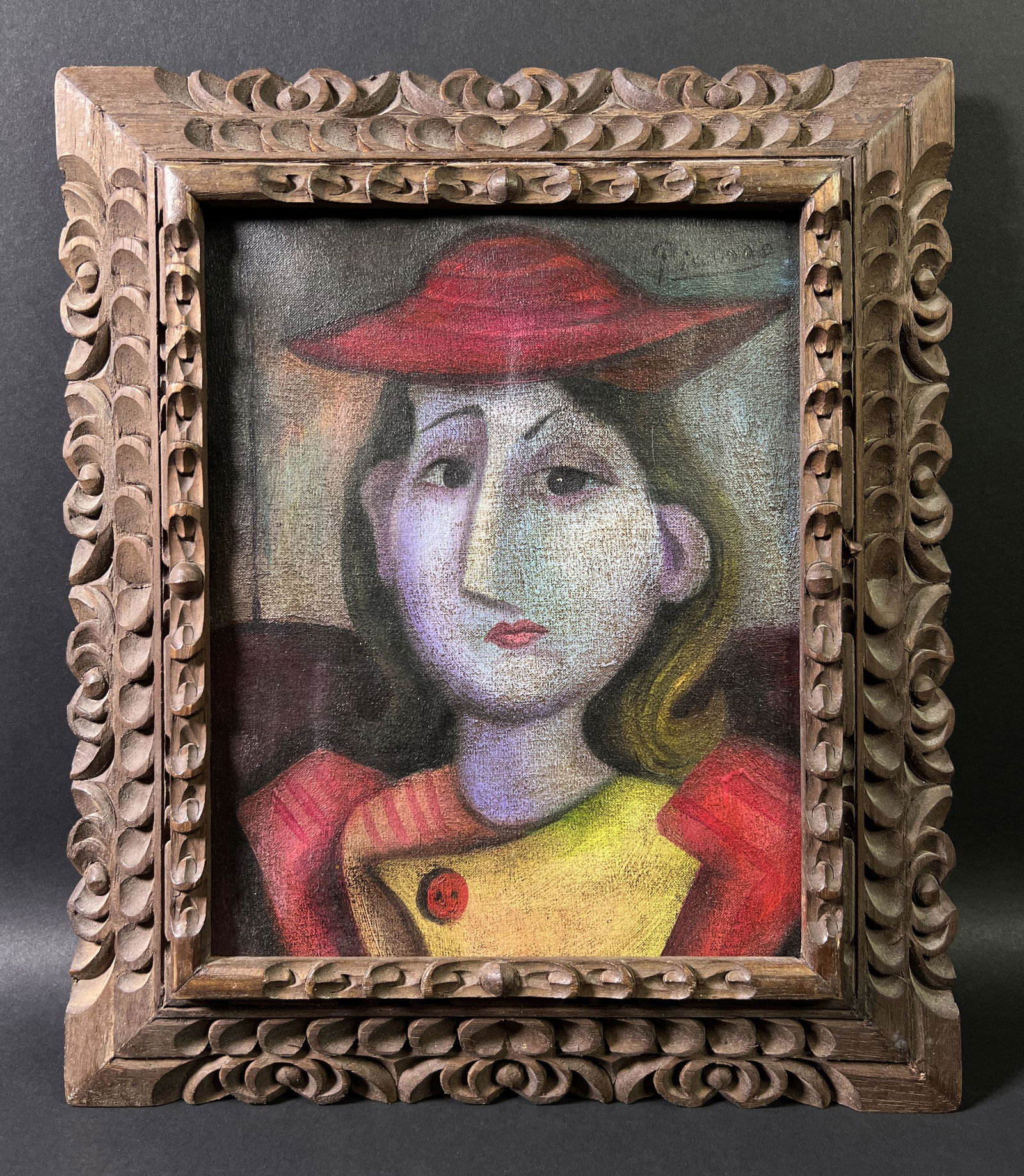 Pablo Picasso (Spanish, 1881-1973) - Oil on Canvas (1 of 5)