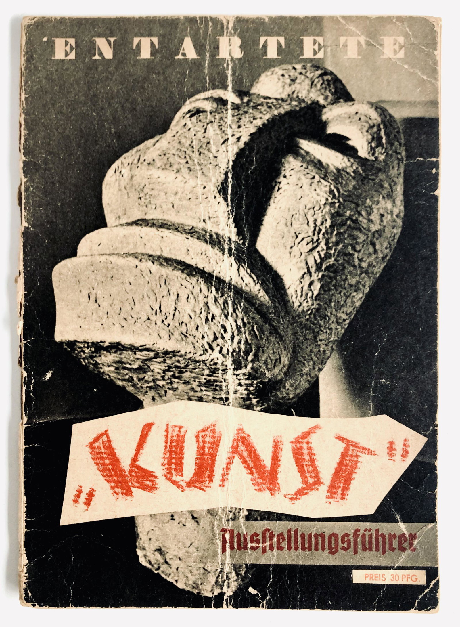 "Degenerate Art" - Exhibition Guide - Berlin 1937: Entartete "Kunst". AusstellungsfÃ¼hrer, BERLIN, 1937 or 1936. An accompanying guide to the infamous exhibition held by the Nazi Party in 1937 in the city of Munich.The exhibition featured 650 painti