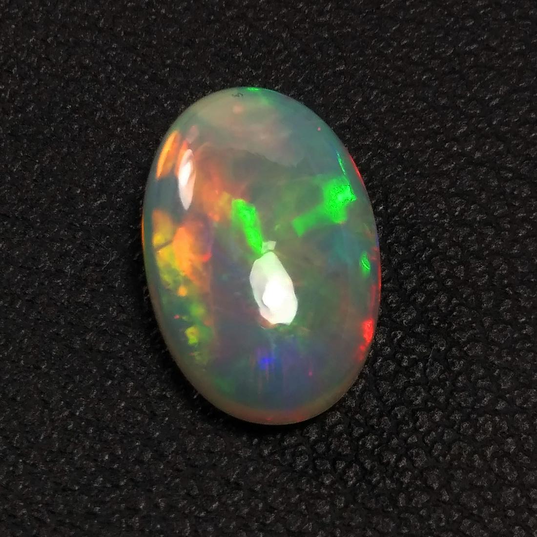 2.51 CTS NATURAL ETHIOPIAN WELO OPAL OVAL SHAPE GOOD LUSTER LOOSE GEMSTONES (1 of 4)