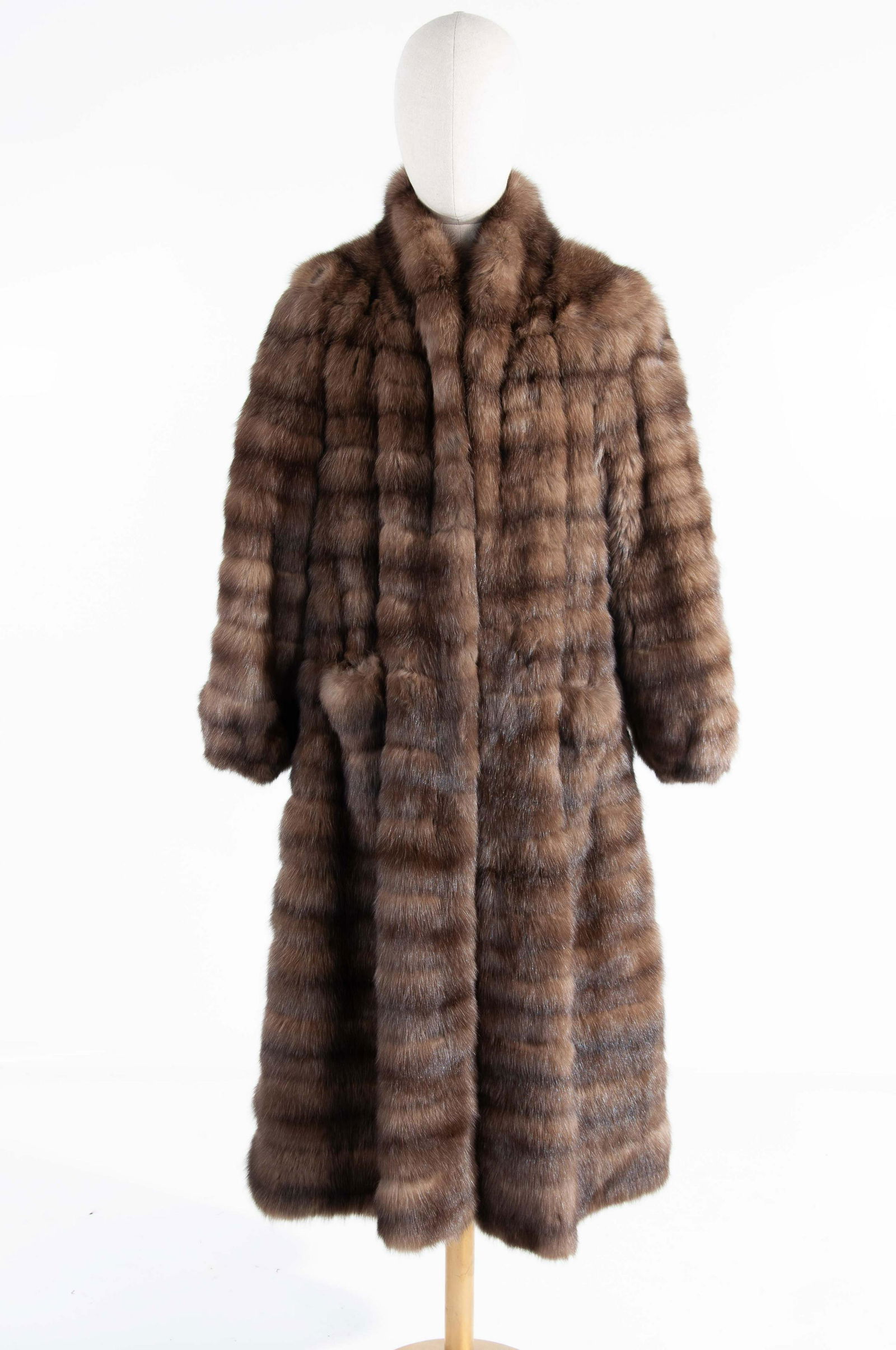 Royal Crown Sable Fur Coat with LRT Monogram (1 of 8)