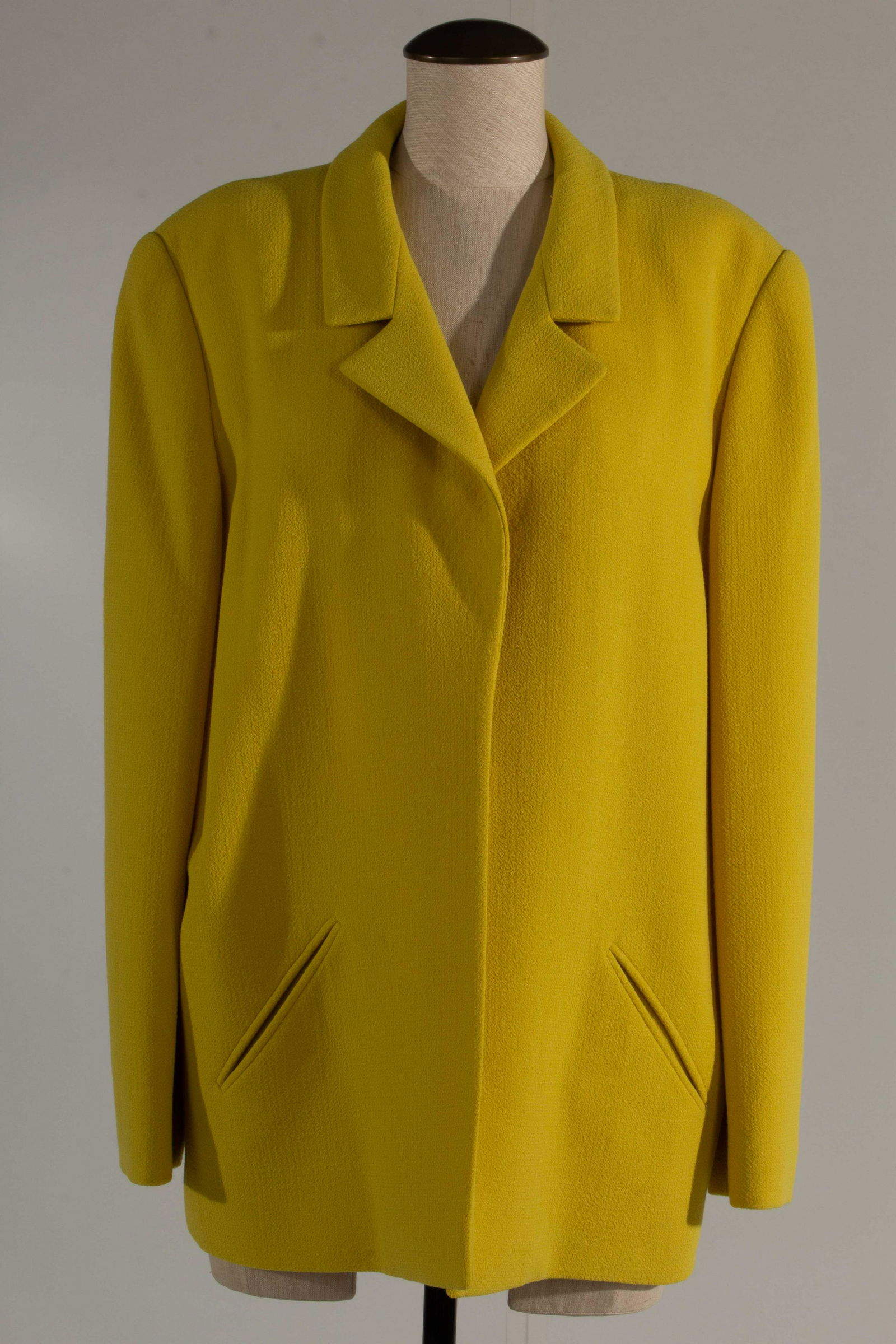 Galanos Tweed Jacket Canary (1 of 11)