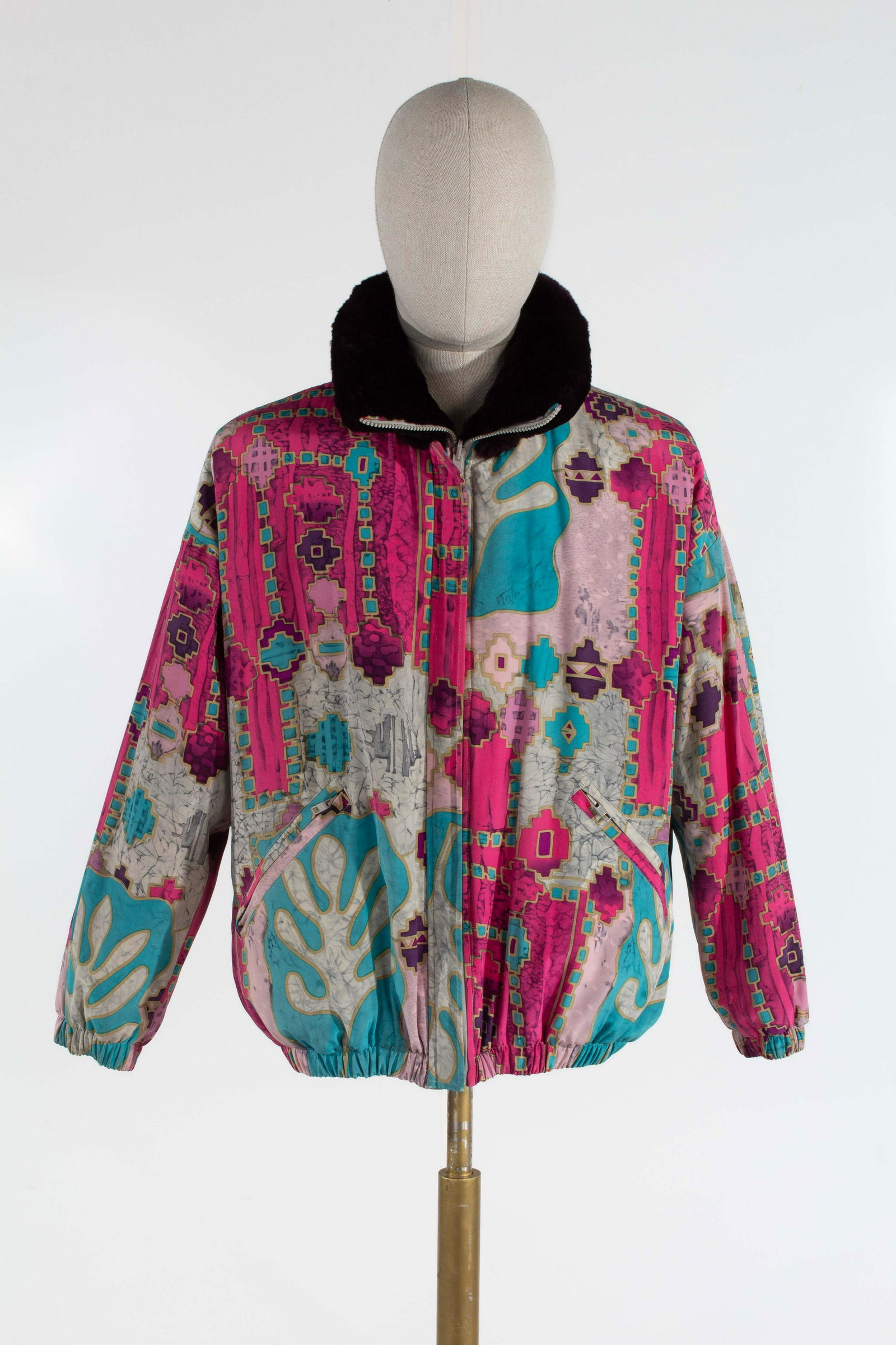 Tamara Reversable Fur Bomber Jacket (1 of 16)