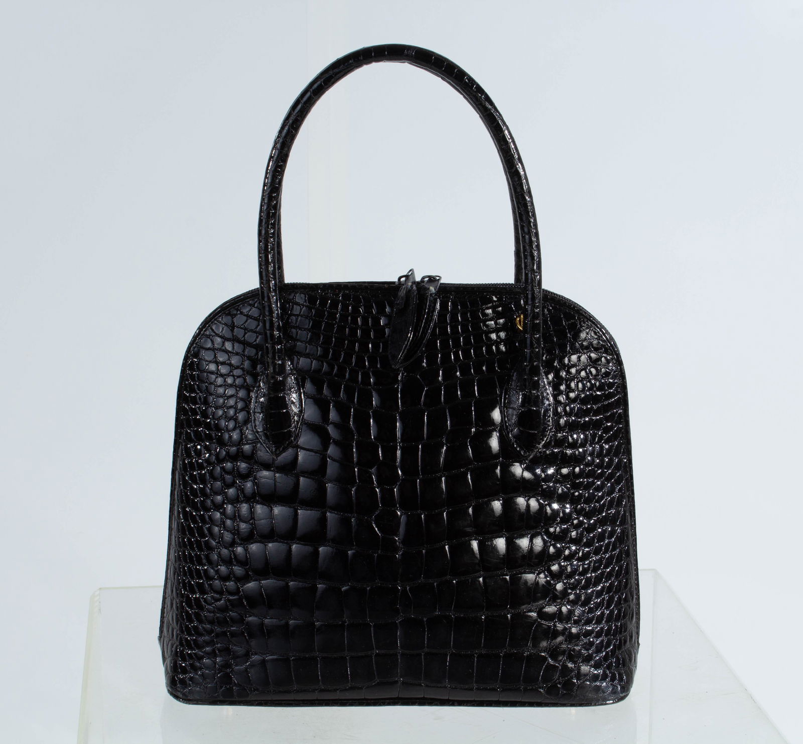 Lana Marks of London Alligator Handbag BLACK (1 of 13)