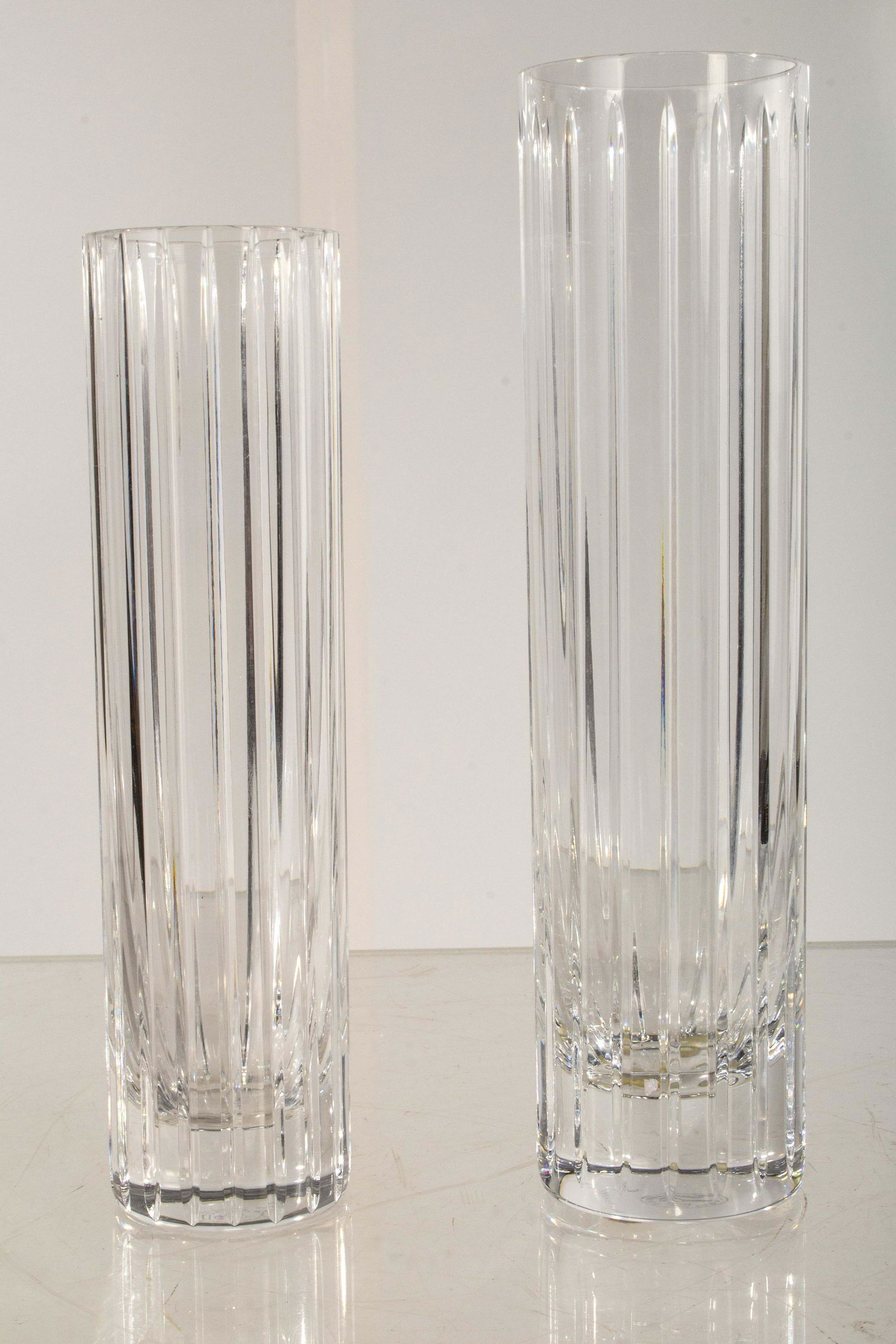 Baccarat Crystal Skinny Vases (1 of 5)