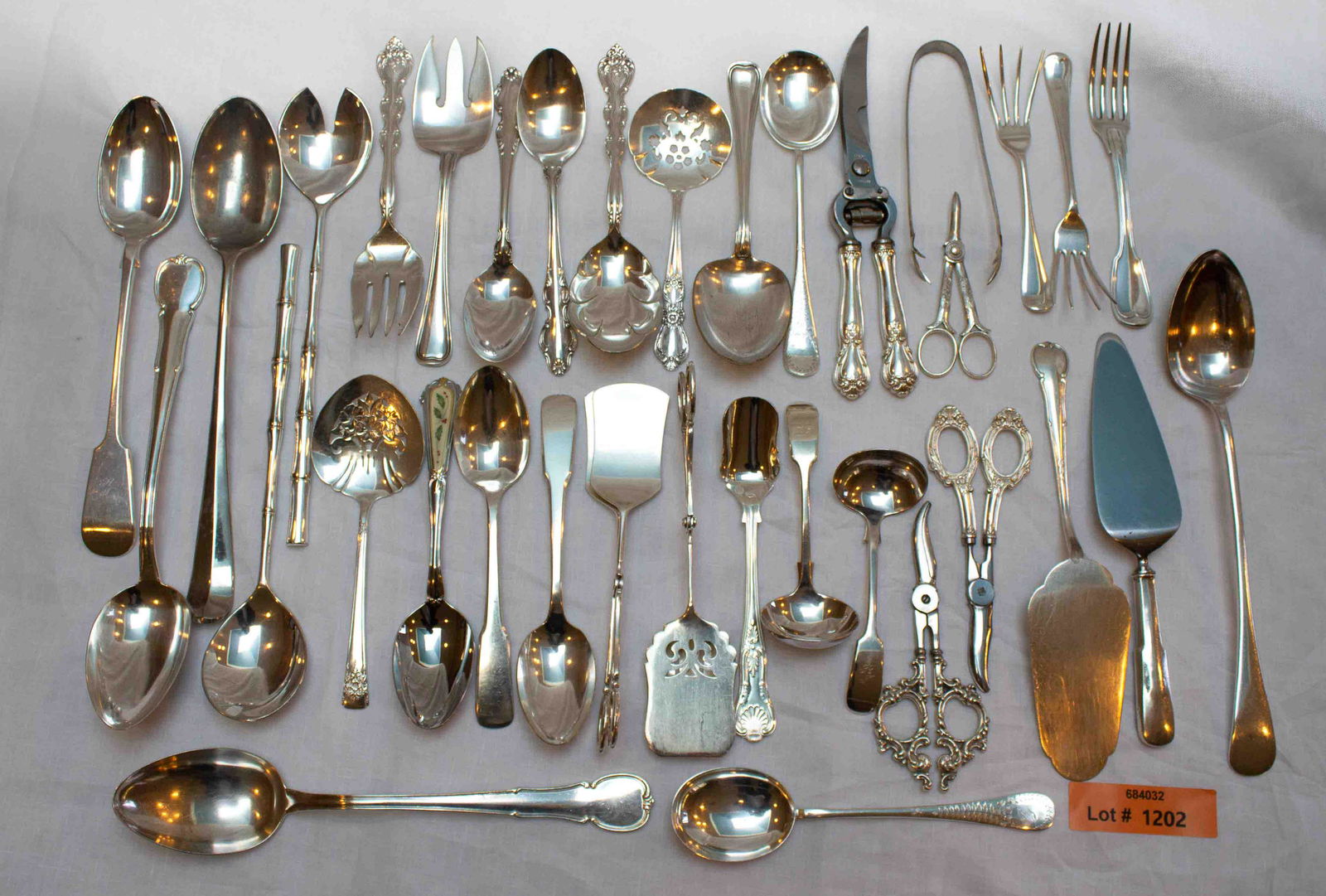 Lot of Misc Silver Plate Serving Utensils* (1 of 4)