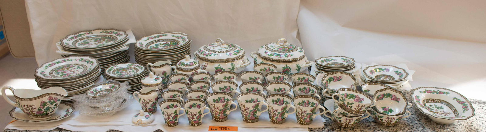 Coalport "The Indian Tree" Piece set of China (1 of 11)