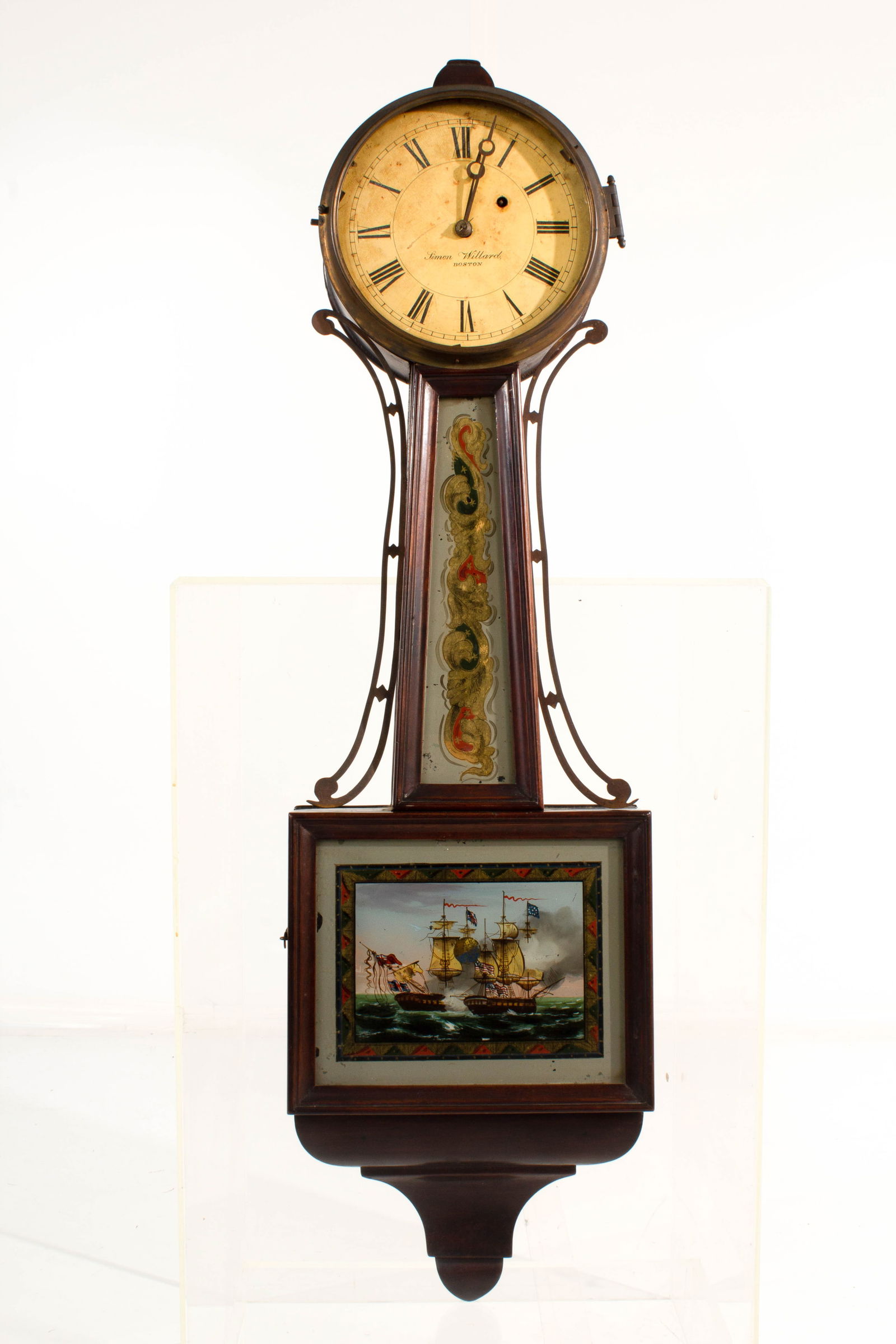Antique Simon Willard of Boston Banjo Clock (1 of 16)