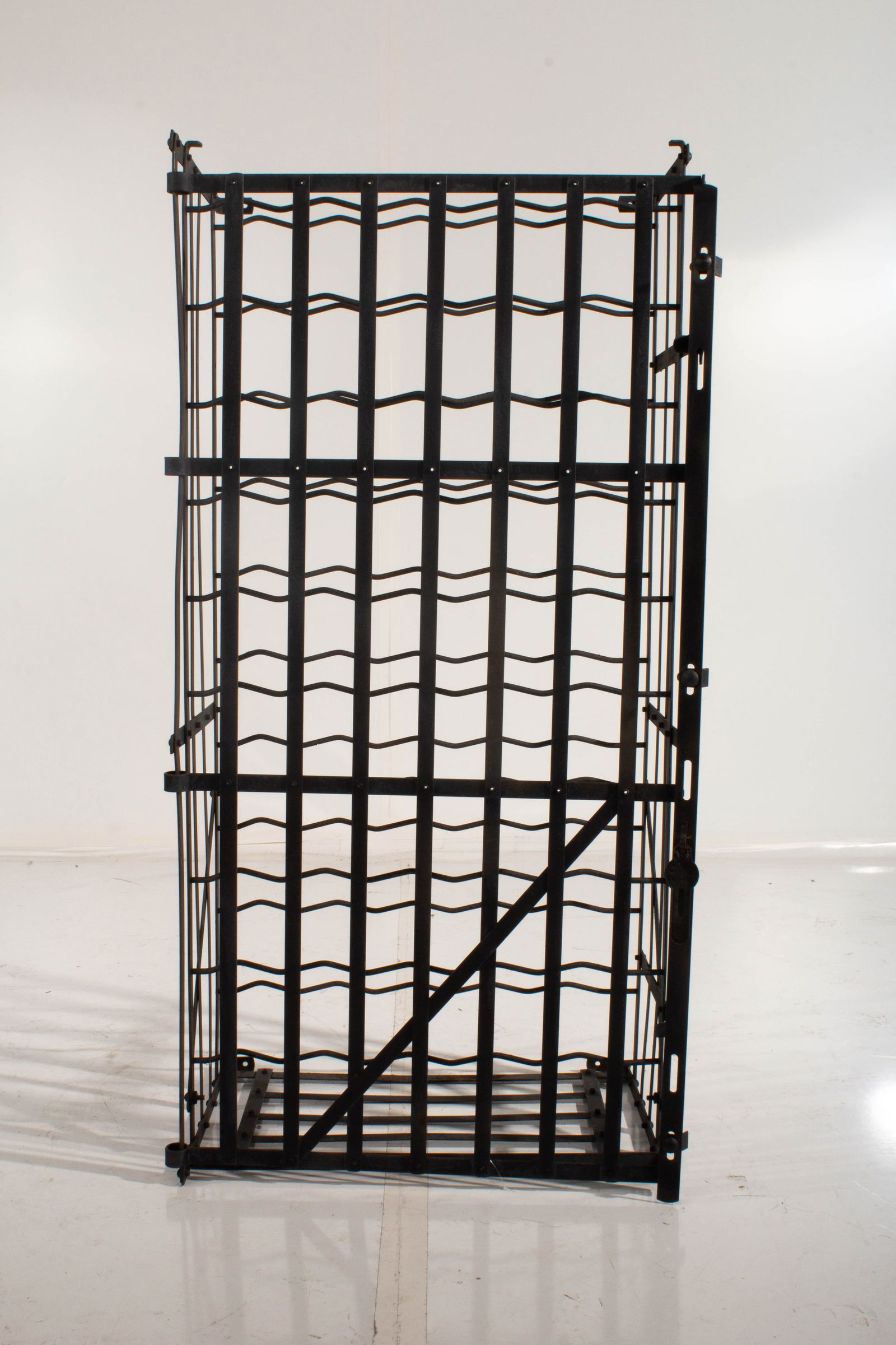 Vintage French Rigidex Wine Cage Nov 13, 2023 Moving Miss Daisy Llc