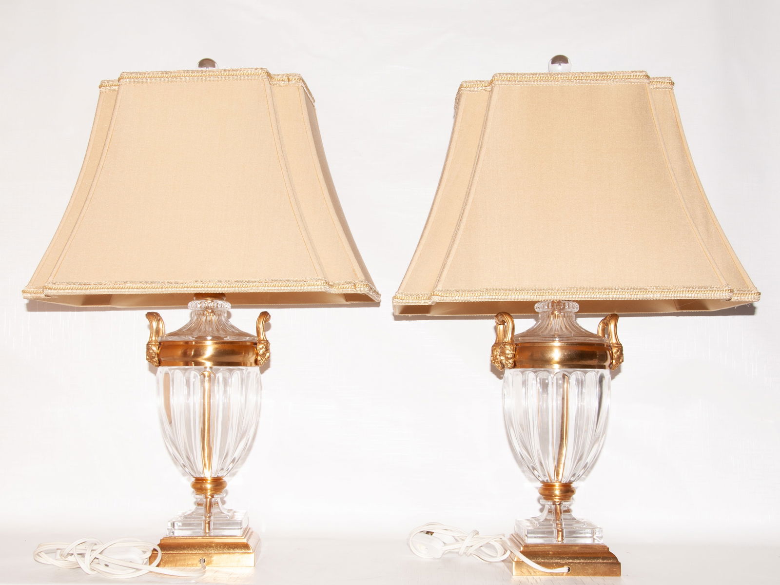 Leone Aliotti Glass Lamps (Pair) (1 of 14)