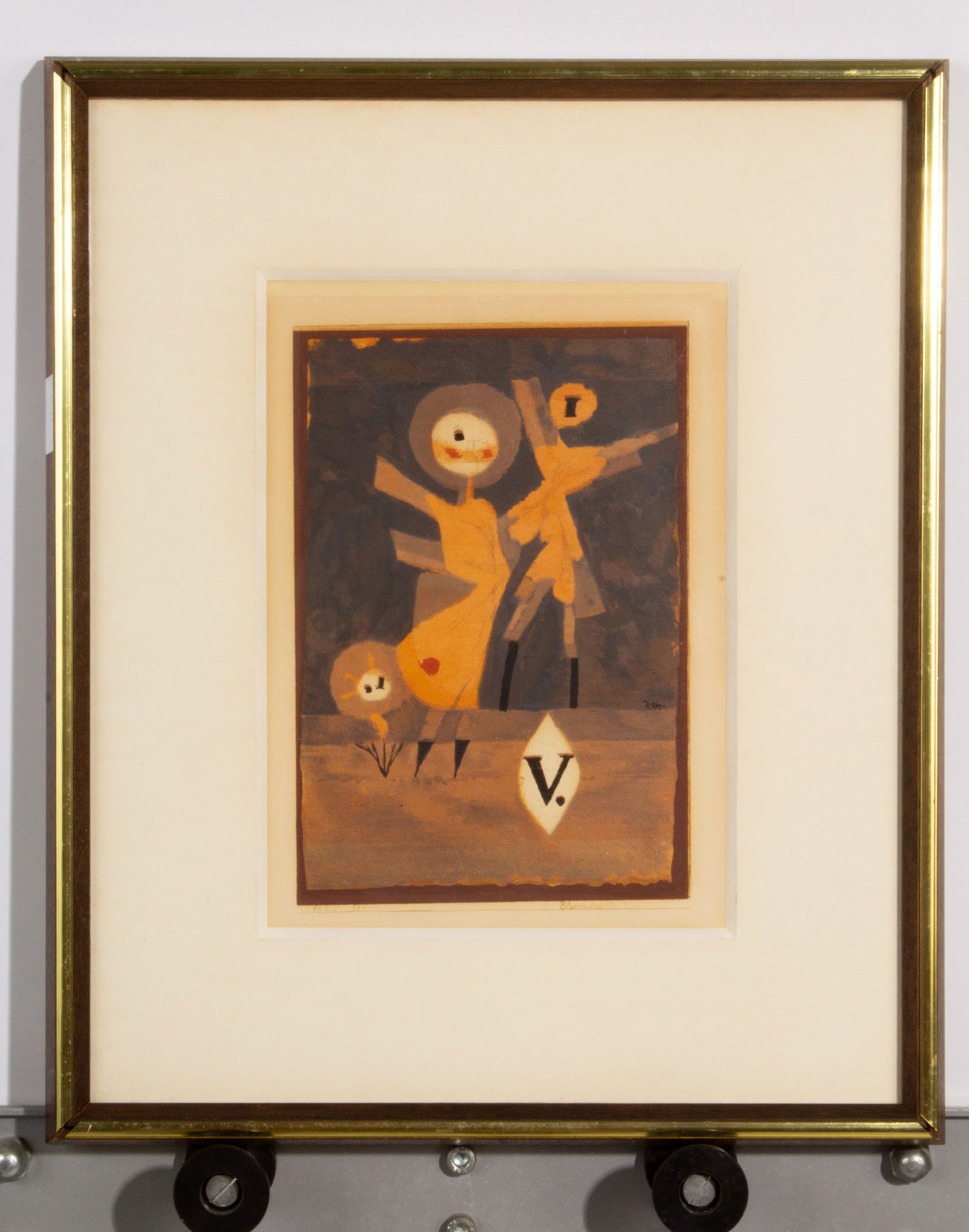 Paul Klee "Blumen Familie V" Screen Print 1922 (1 of 7)