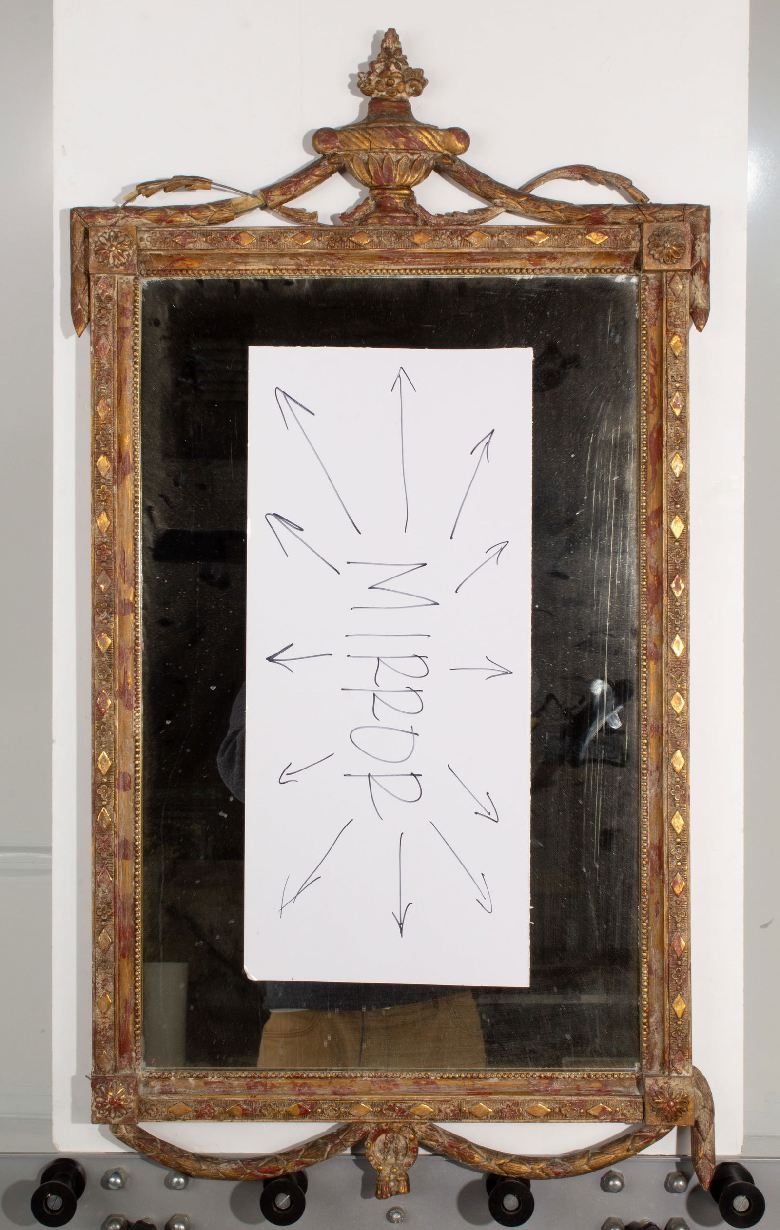 Neoclassical Style Gilt Mirror (1 of 15)