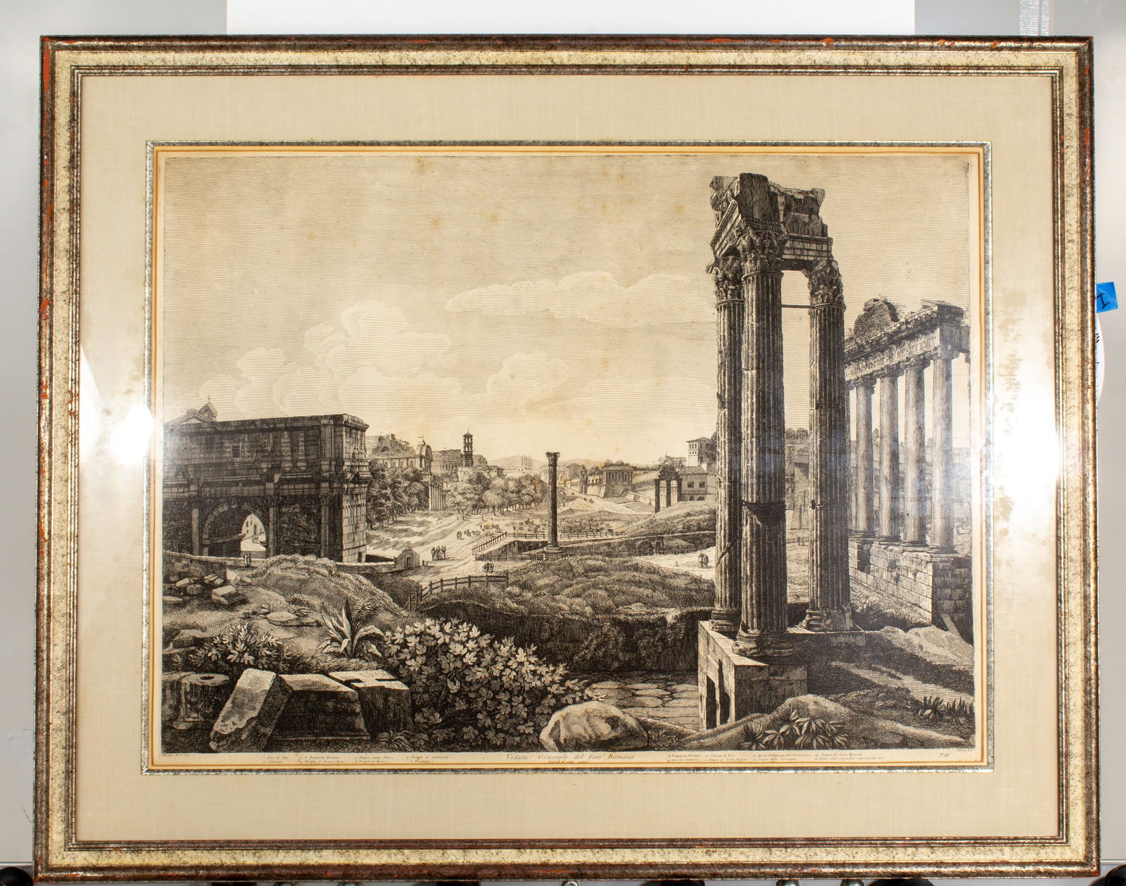 Luigi Rossini "Veduta Generale Del Foro Romano" (1 of 20)