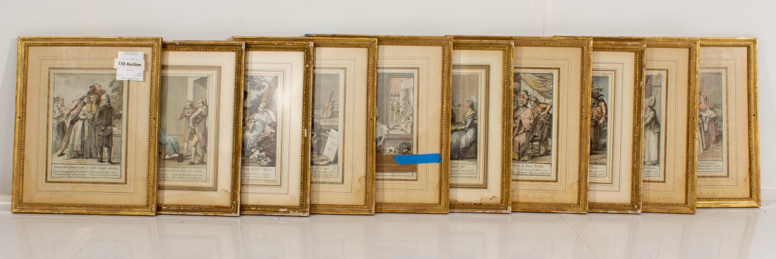 Carlo Lasinio/ Guiseppe Piattoli - Proverb Etchings (set of 10) (1 of 19)