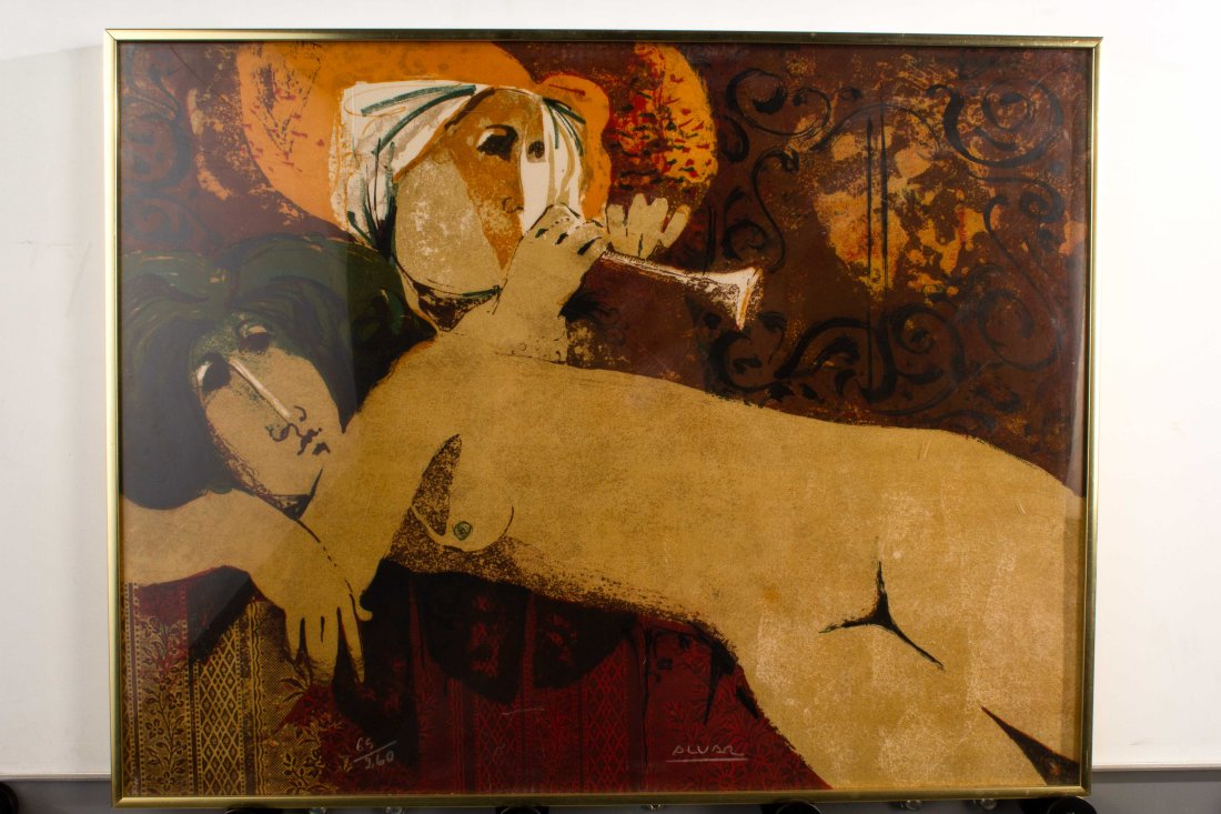 Alvar Sunol - Abstract Limited Edition Lithograph (1 of 5)