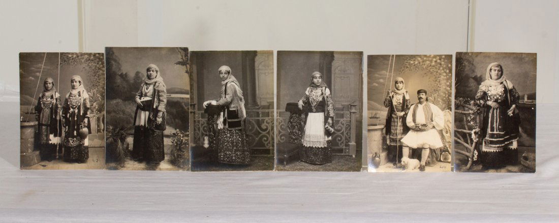 Antique Greek Studio Portrait Photographs (1 of 8)