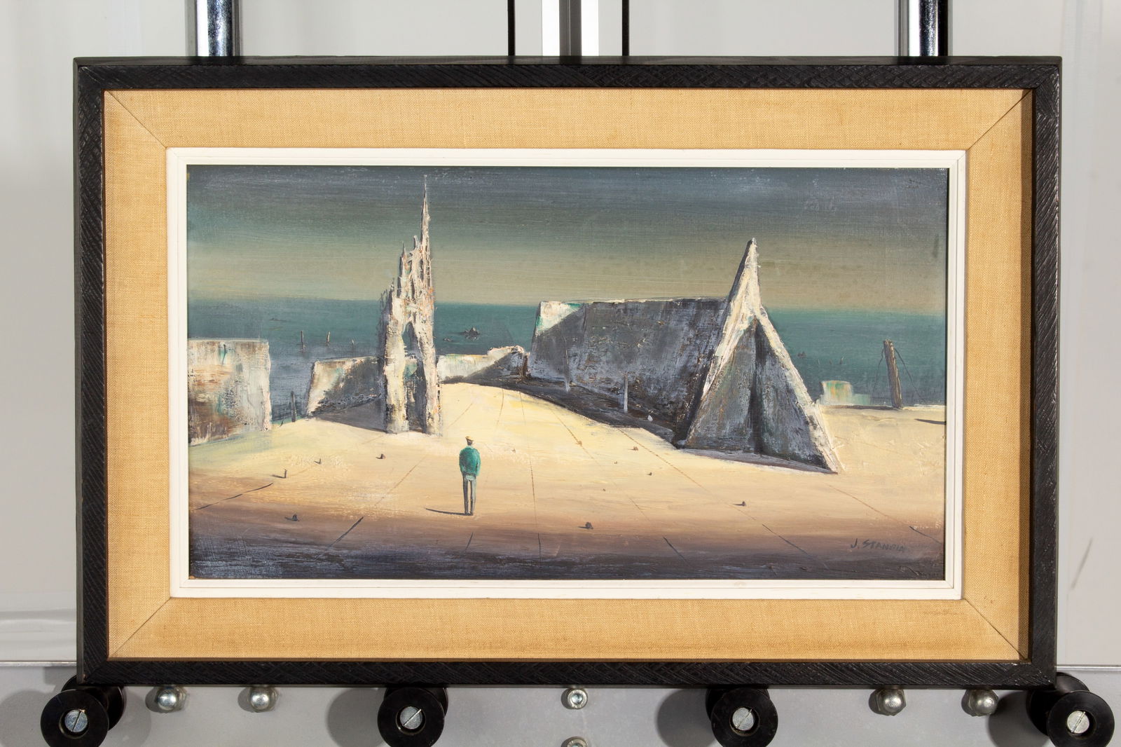 John J. Stancin - Ruins - Oil Painting on Canvas (1 of 10)