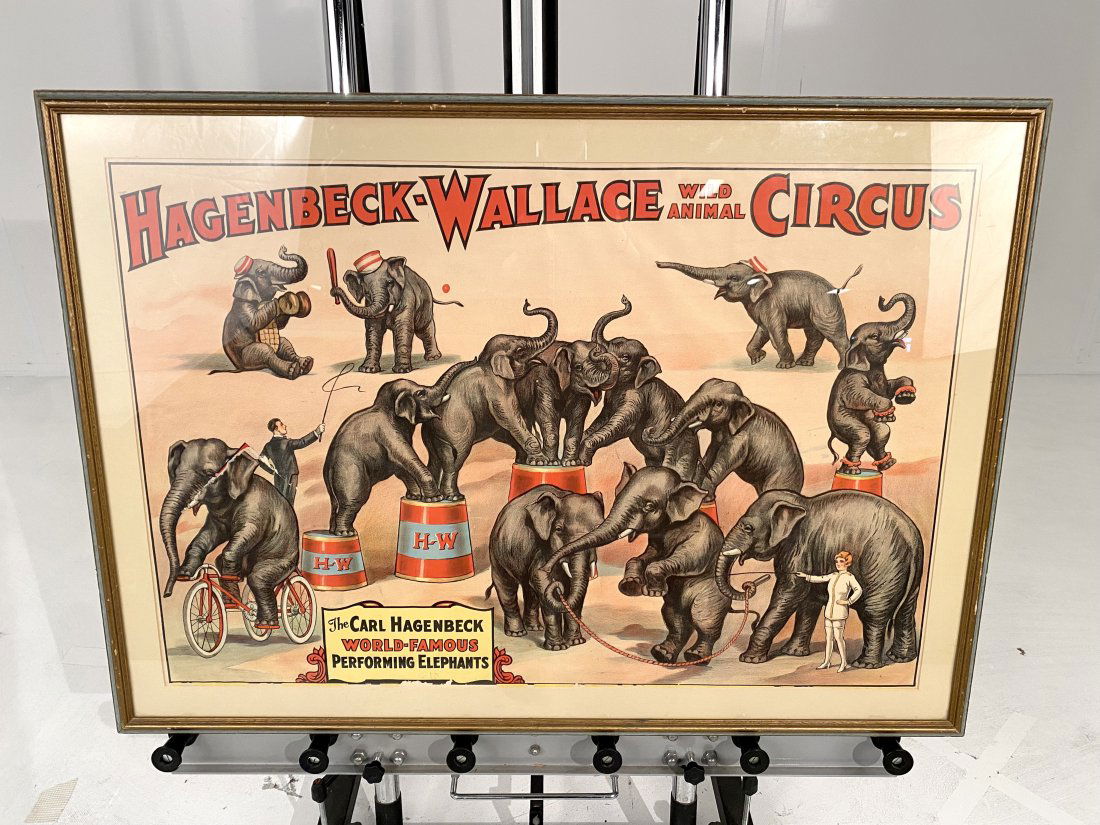 Hagenbeck - Wallace Wild Animal Circus Poster (1 of 11)