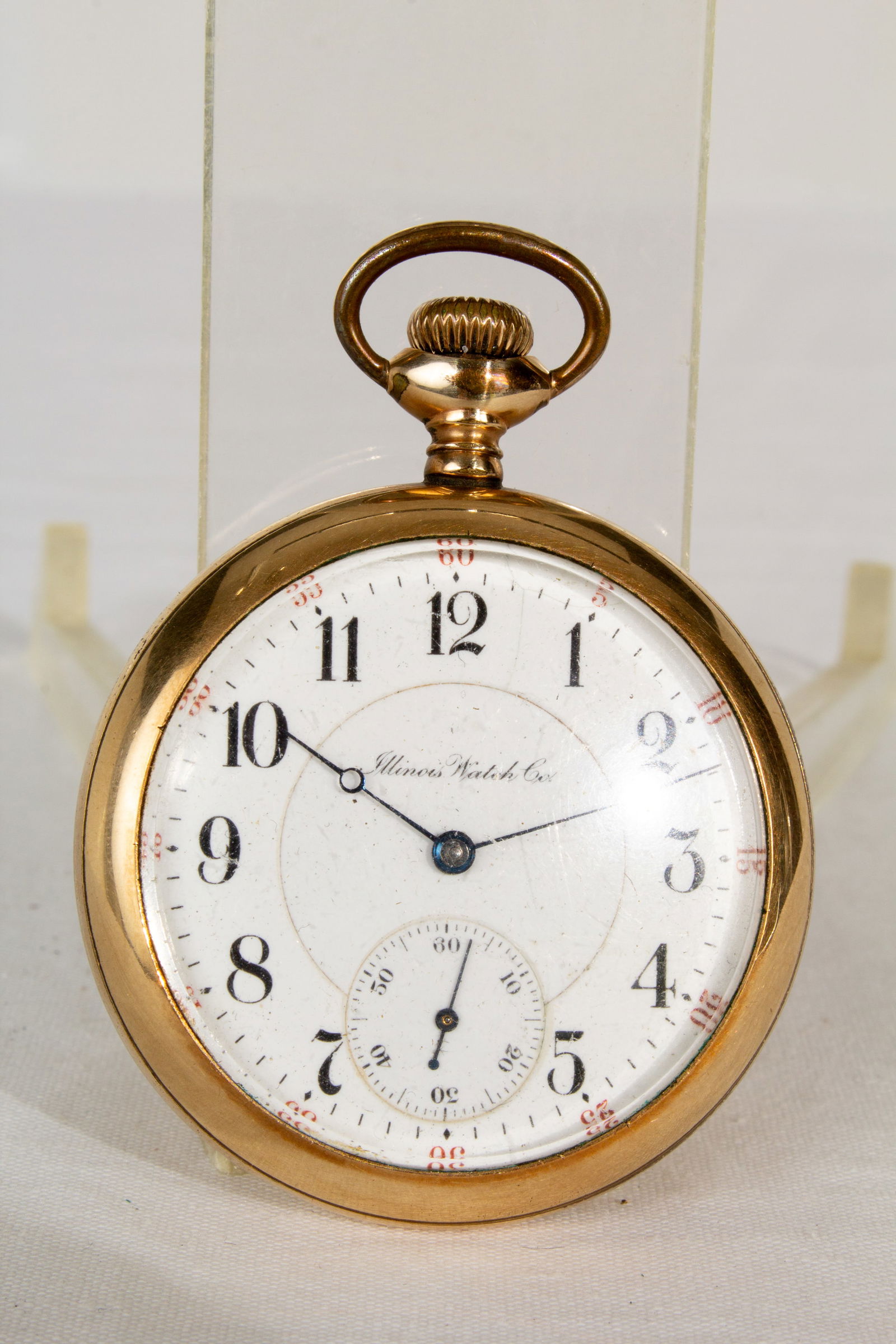 Illinois Watch Co. - Antique Pocketwatch - 14K Gold (1 of 10)