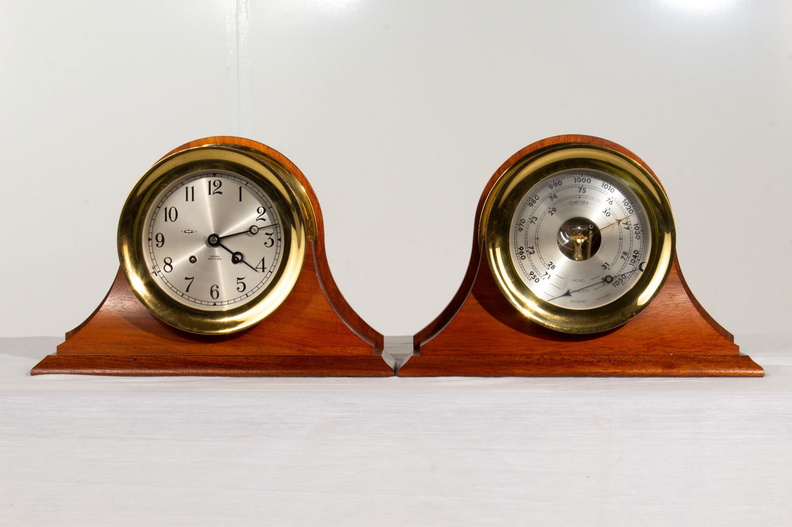 Chelsea Ship's Bell Clock & Barometer Set (1 of 20)