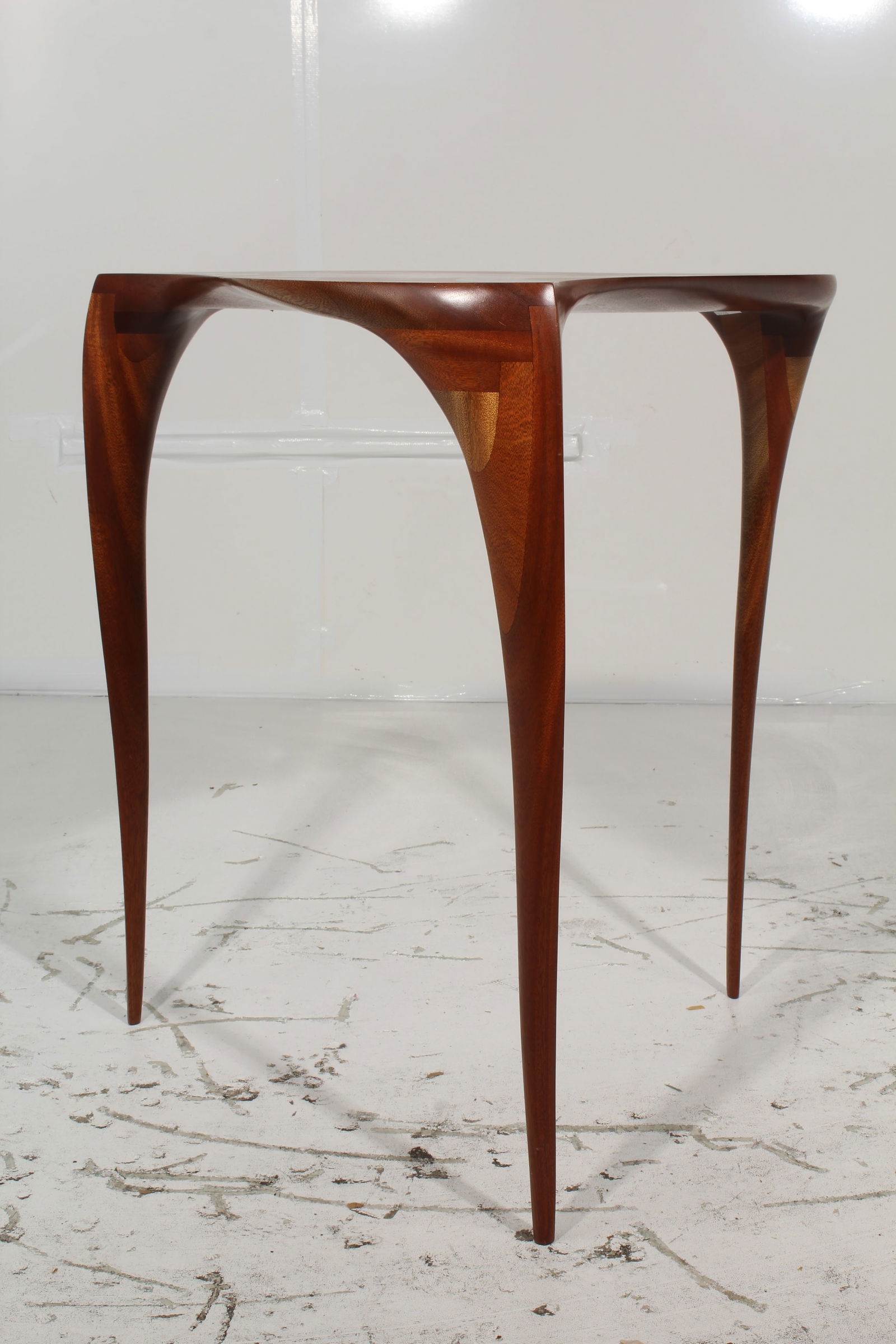 Victor DiNovi - Asymmetrical Ribbon Mahogany Table (1 of 9)