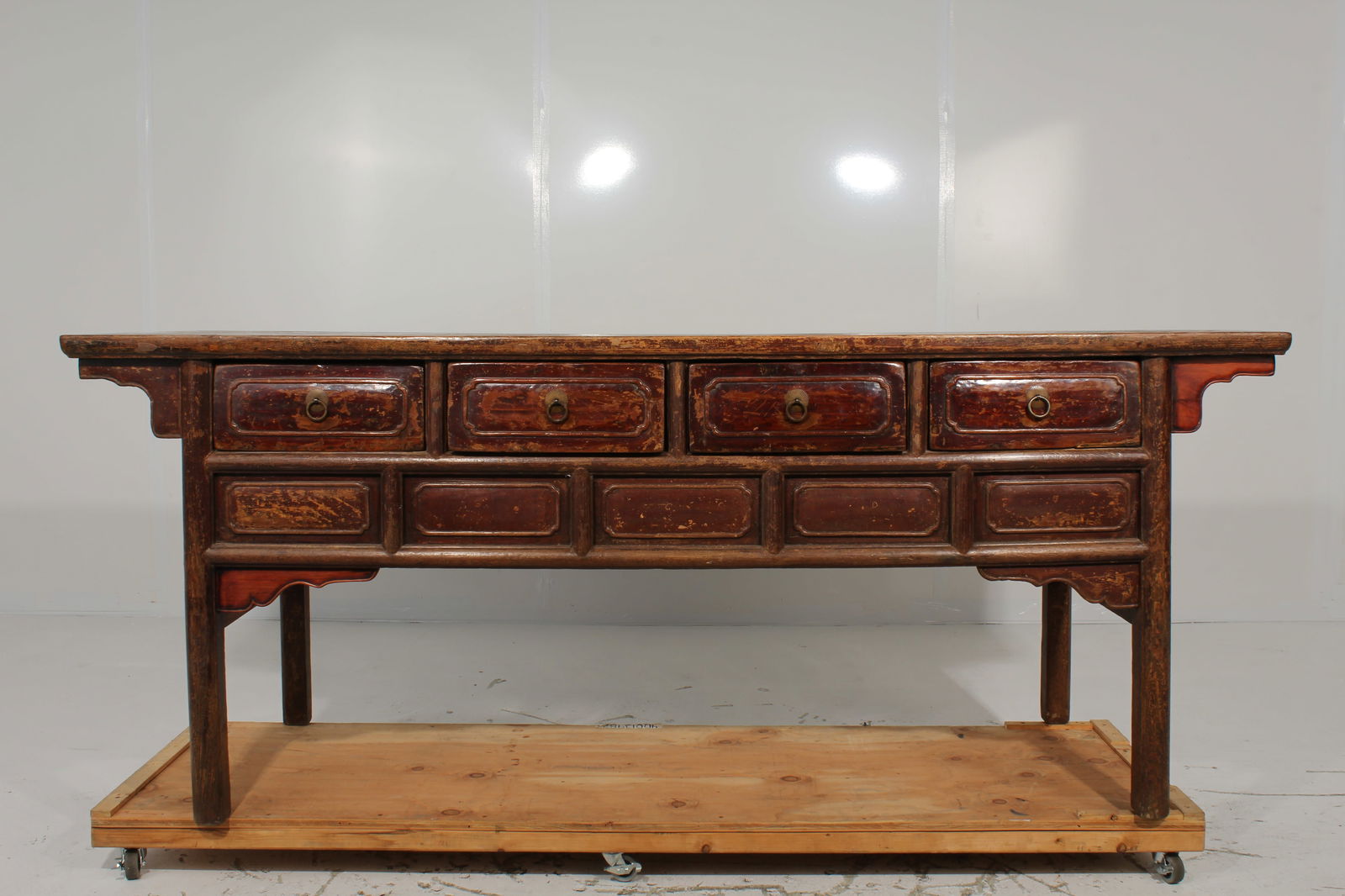 Antique Chinese Console Table w/ 4 Drawers (1 of 13)