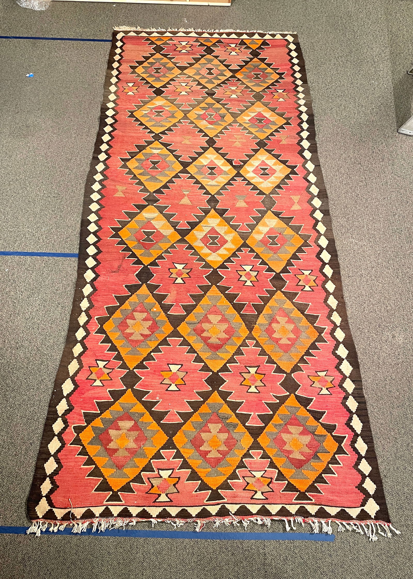 Afghan Kilim (Northwestern Afghanistan) Rug - Wool on Wool Foundation (1 of 18)