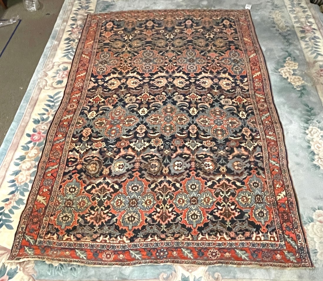 Antique Persian Bijar Rug - Wool on Cotton Foundation (1 of 16)
