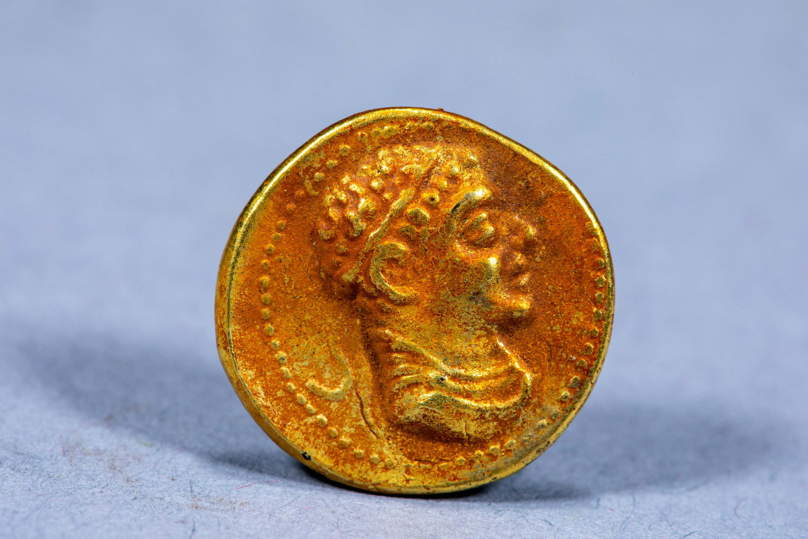 ancient greek mythology gilt coins (1 of 4)