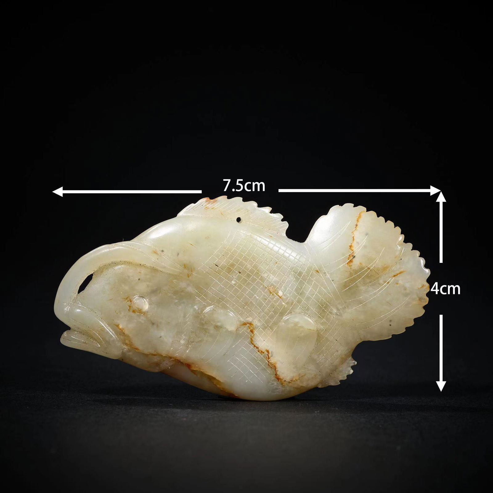 Hotan Jade Mandarin Fish Nomads before the Ming Dynasty (1 of 6)