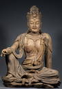 Sitting statue of Zizi Guanyin