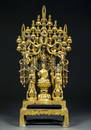 GildedCombinationBuddhaBeforetheMingDynasty