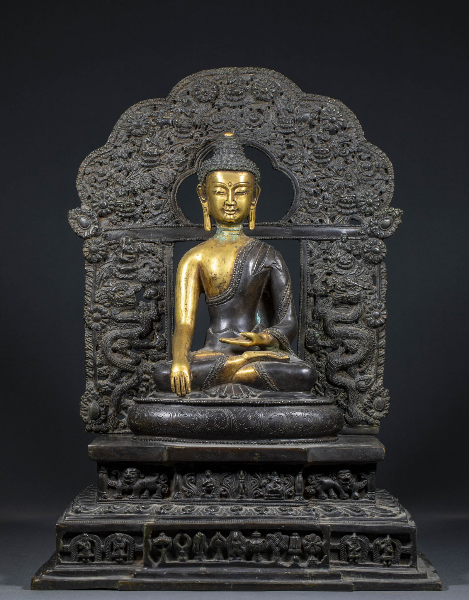 BacklitseatedstatueofShakyamuni (1 of 13)