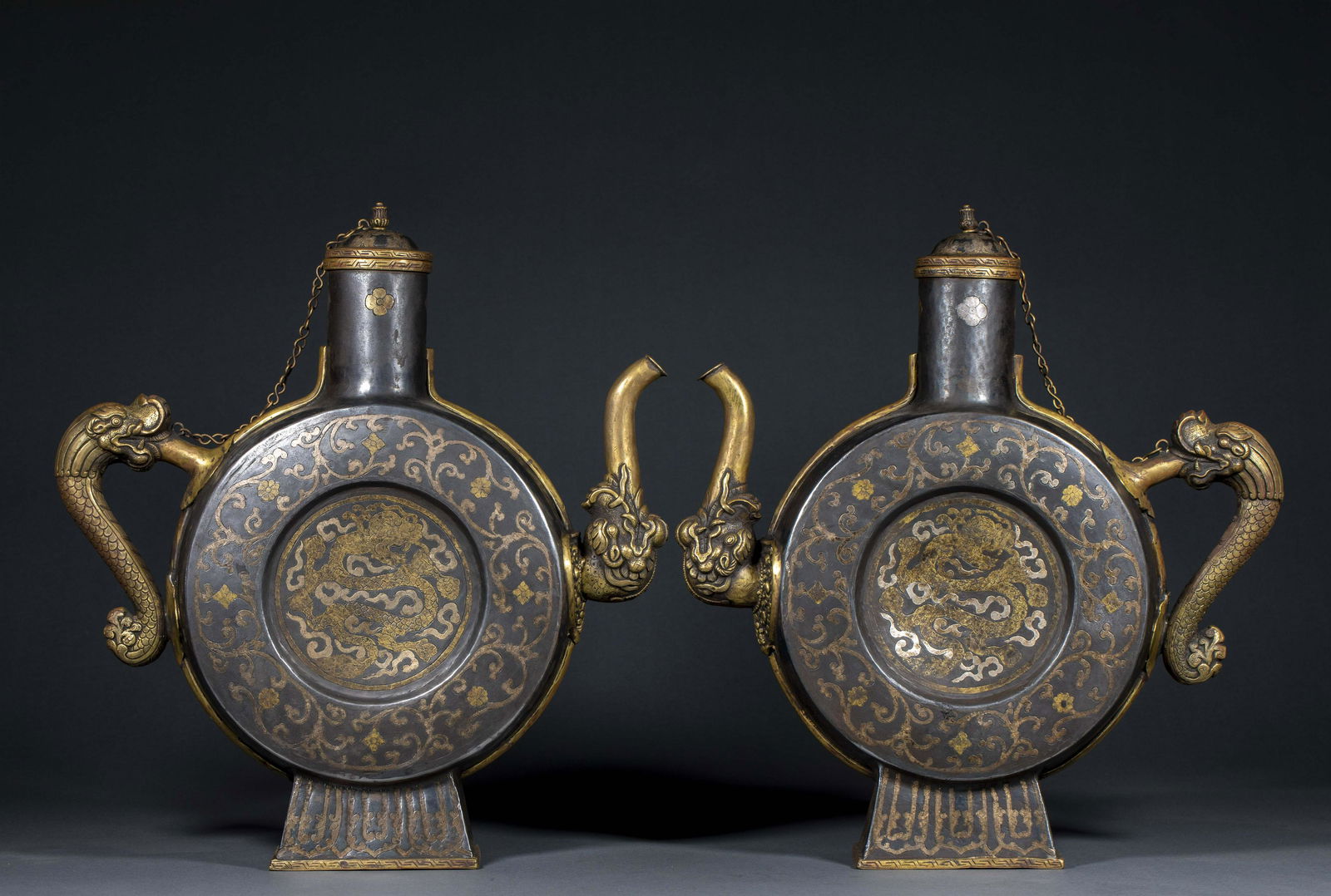 CuojinSilverDragonPatternHoldingPot (1 of 9)