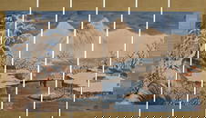 Qi Baishi Snowy Landscape with Six Screens