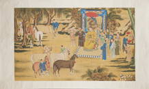 Picture of Emperor Yao Wenhan traveling