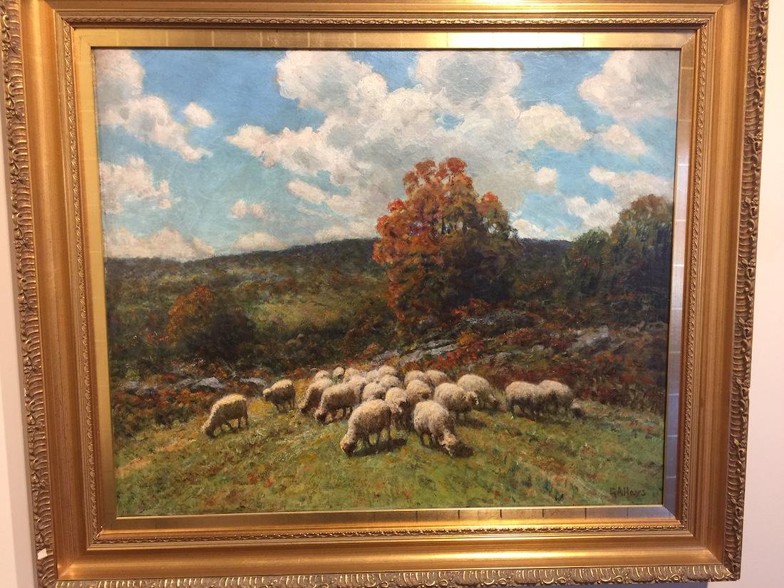 George Arthur Hays "Sheep in October", 1924 (1 of 4)