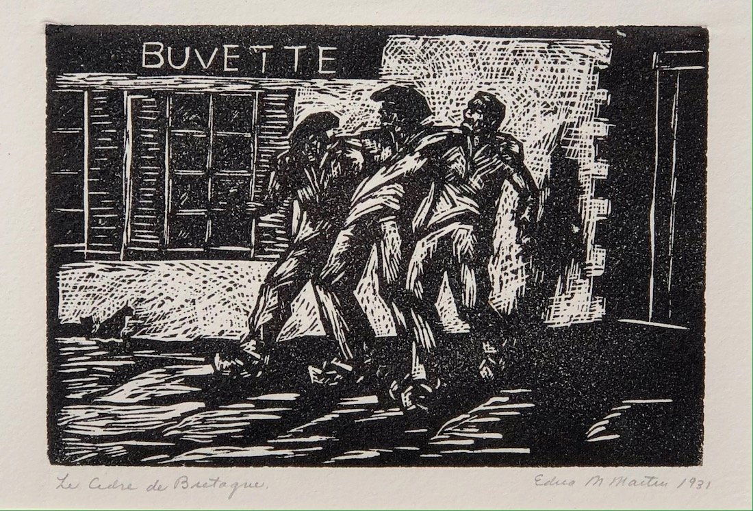 Edna Martin (1896-1996). Le Cedre de Bretaque, 1931. (1 of 2)