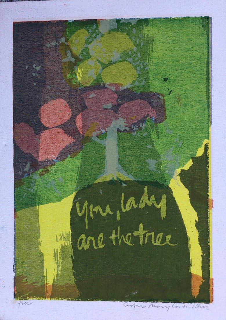 Sister Corita Kent lithograph (1 of 4)